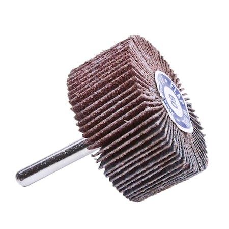 Forney Flap Wheel, Shank Mounted, 2 in x 1 in 71688